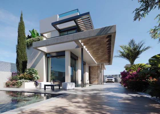 Вила - New Build - Costa Cálida - Torre Pacheco