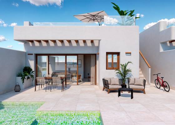 Вила - New Build - Torre Pacheco - RES.ELPASICO-1LEVEL-2D