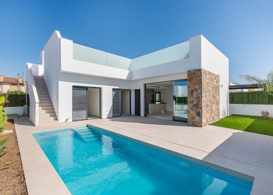 Villa - New Build - San Javier - ALEJANDRA11-L3-1LEVEL-3D