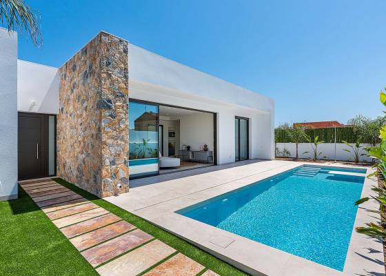 Villa - New Build - Santiago de la ribera - ALEJANDRA6-N-1LEVEL-3D