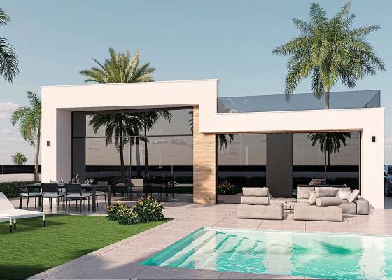 Villa - Nieuw gebouw - Alhama De Murcia - ORIOLVILLAS-1LEVEL-3D