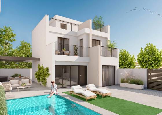Villa - Nueva construcción  - Costa Cálida - Los Narejos