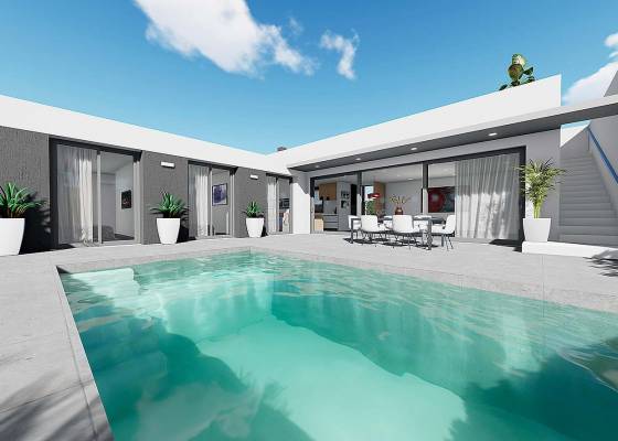 Villa - Nueva construcción  - San Juan de los Terreros - VISTAMARV-ISLA-1LEVEL-3D