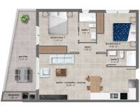 Nieuw gebouw - Appartement - Santiago de la ribera