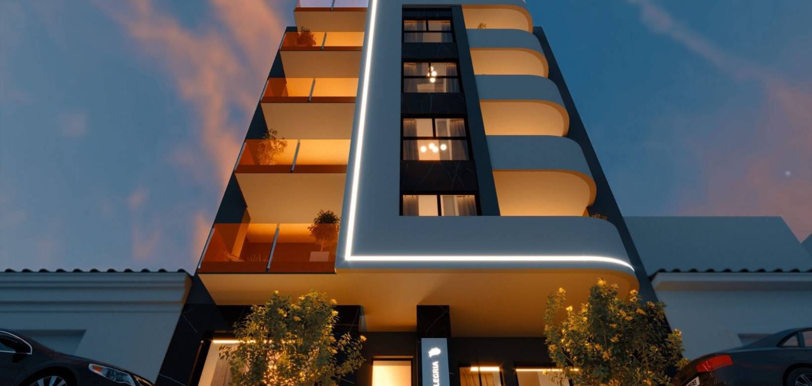 Nybyggnad - Lägenheter - Torrevieja