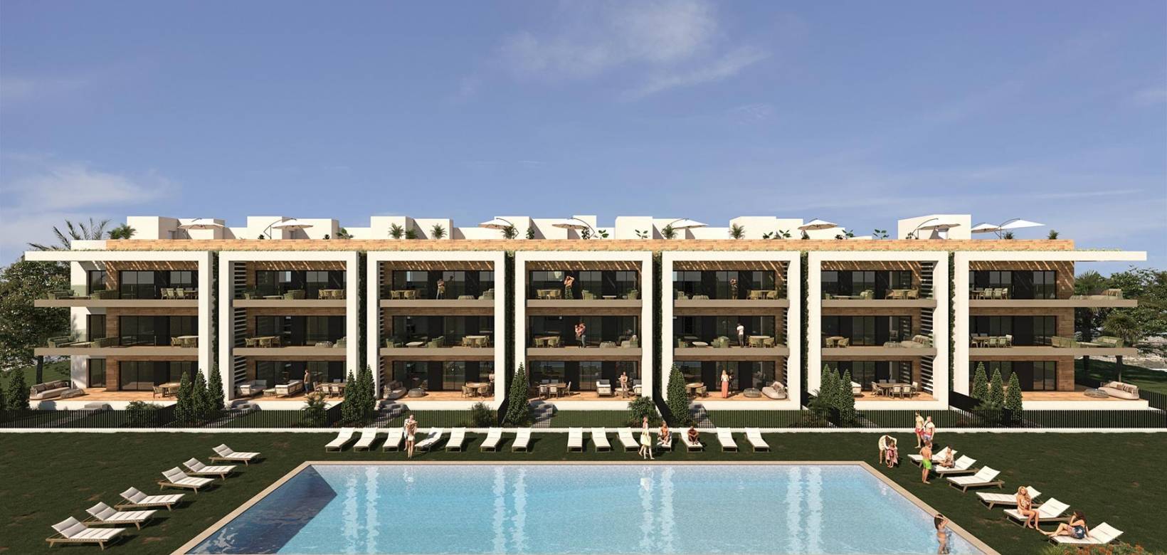 New Build - Apartment - Los Alcazares - La Serena Golf