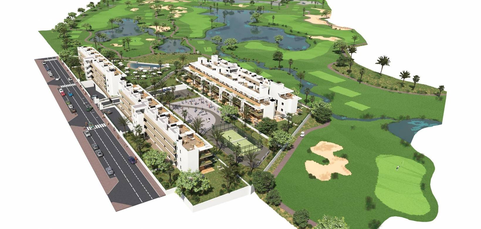 New Build - Apartment - Los Alcazares - La Serena Golf