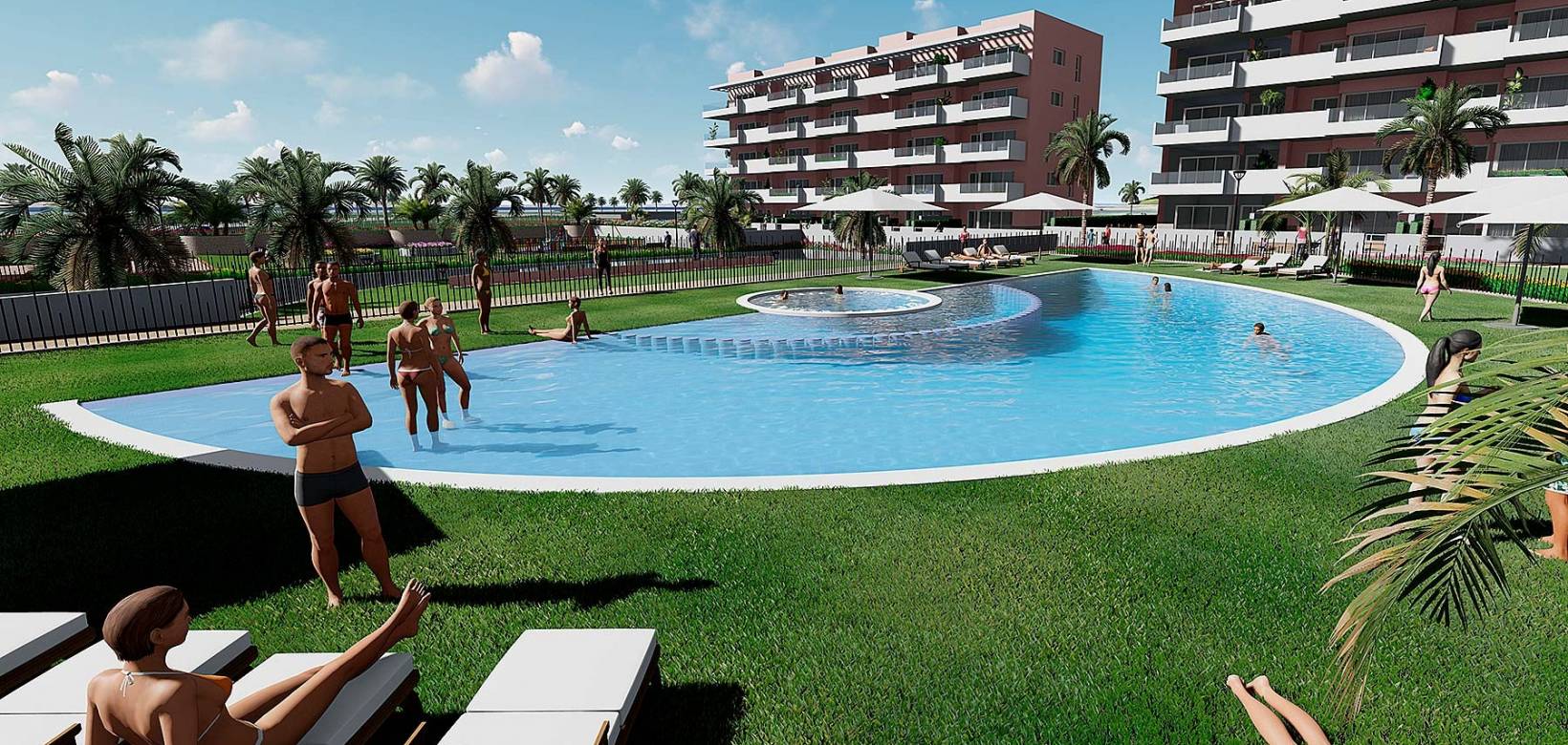 Nowa konstrukcja - Apartament - Guardamar del Segura - El Raso