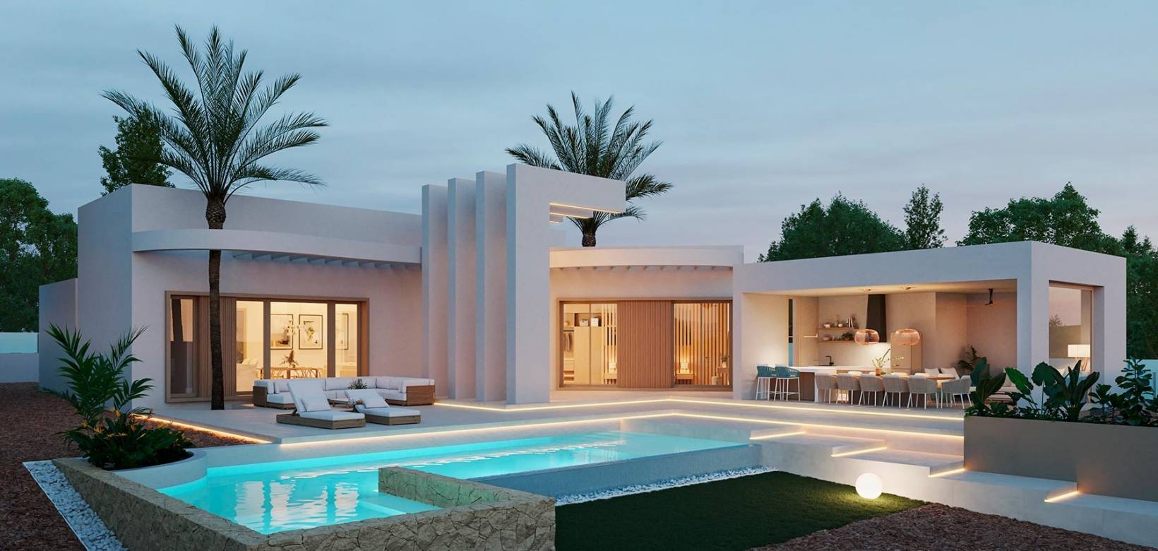 Nieuw gebouw - Villa - Algorfa - La Finca Golf