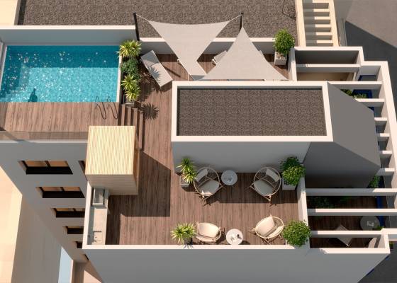 New Build - Пентхаус - Torrevieja