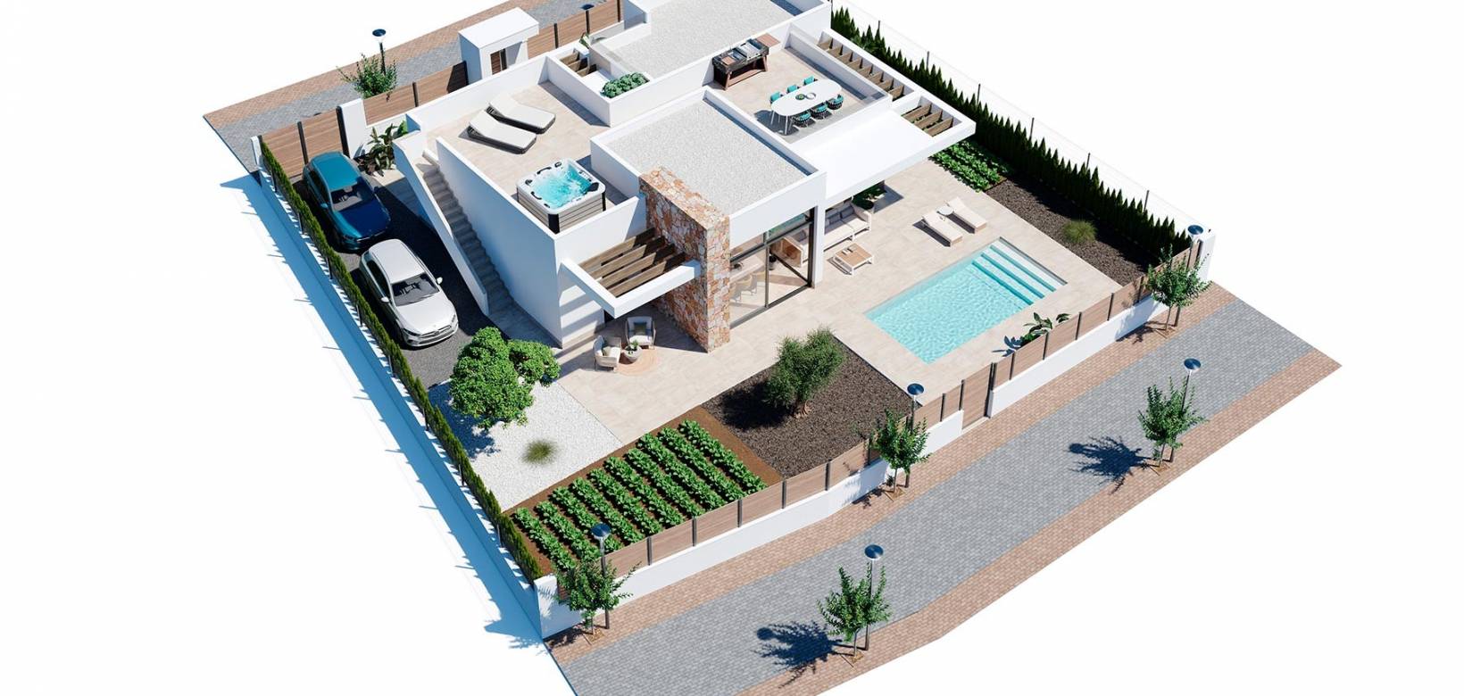 New Build - Вила - Fuente Alamo - Hacienda del Álamo Golf Resort