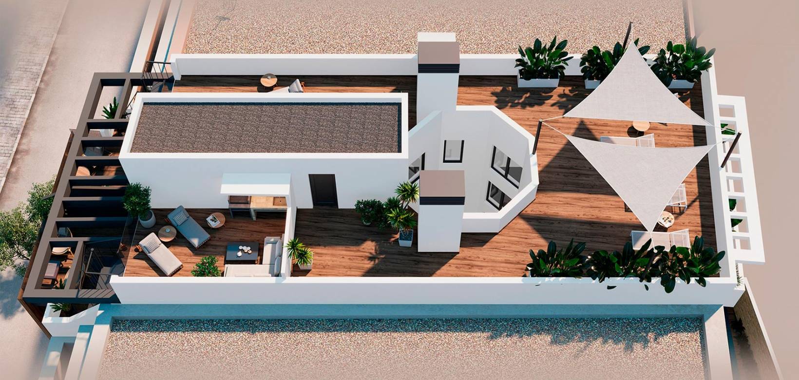 Nouvelle construction - Attique - Torrevieja