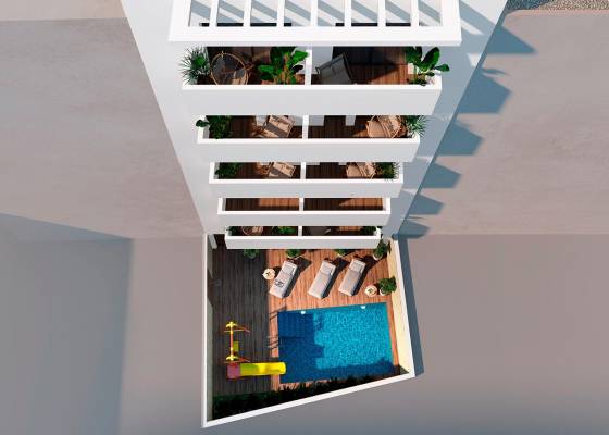 Nouvelle construction - Attique - Torrevieja