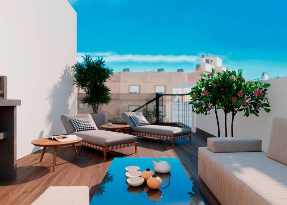 Nouvelle construction - Attique - Torrevieja