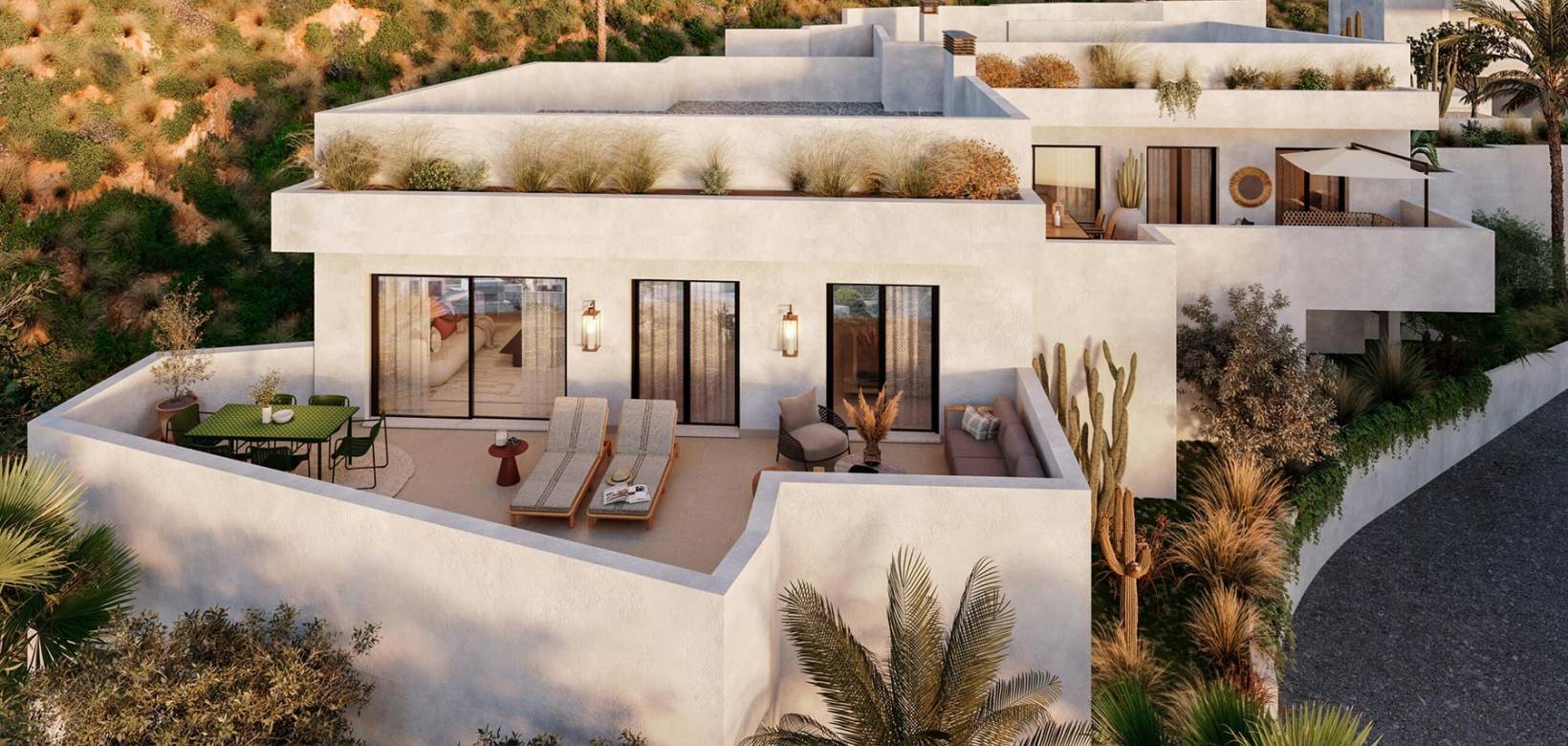 Nybyggnad - Lägenheter - Mojacar
