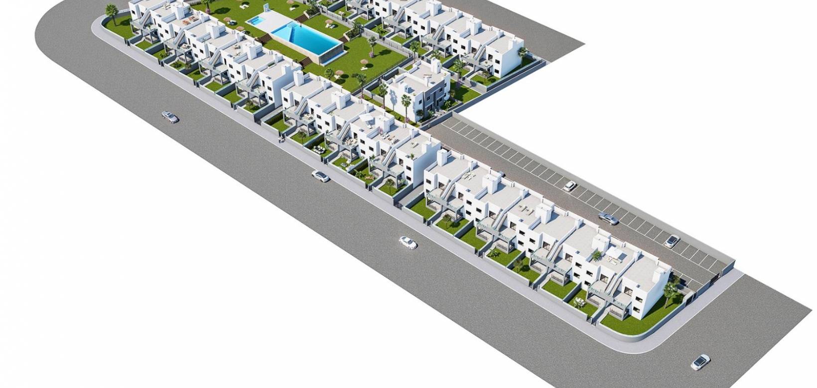 New Build - Бунгало - San Miguel de Salinas - La Cañada
